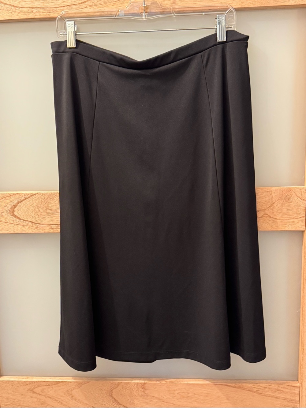 Liz Claiborne Black A-Line Skirt
